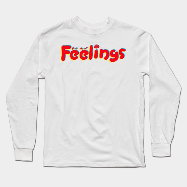 Feelings Long Sleeve T-Shirt by barmalisiRTB